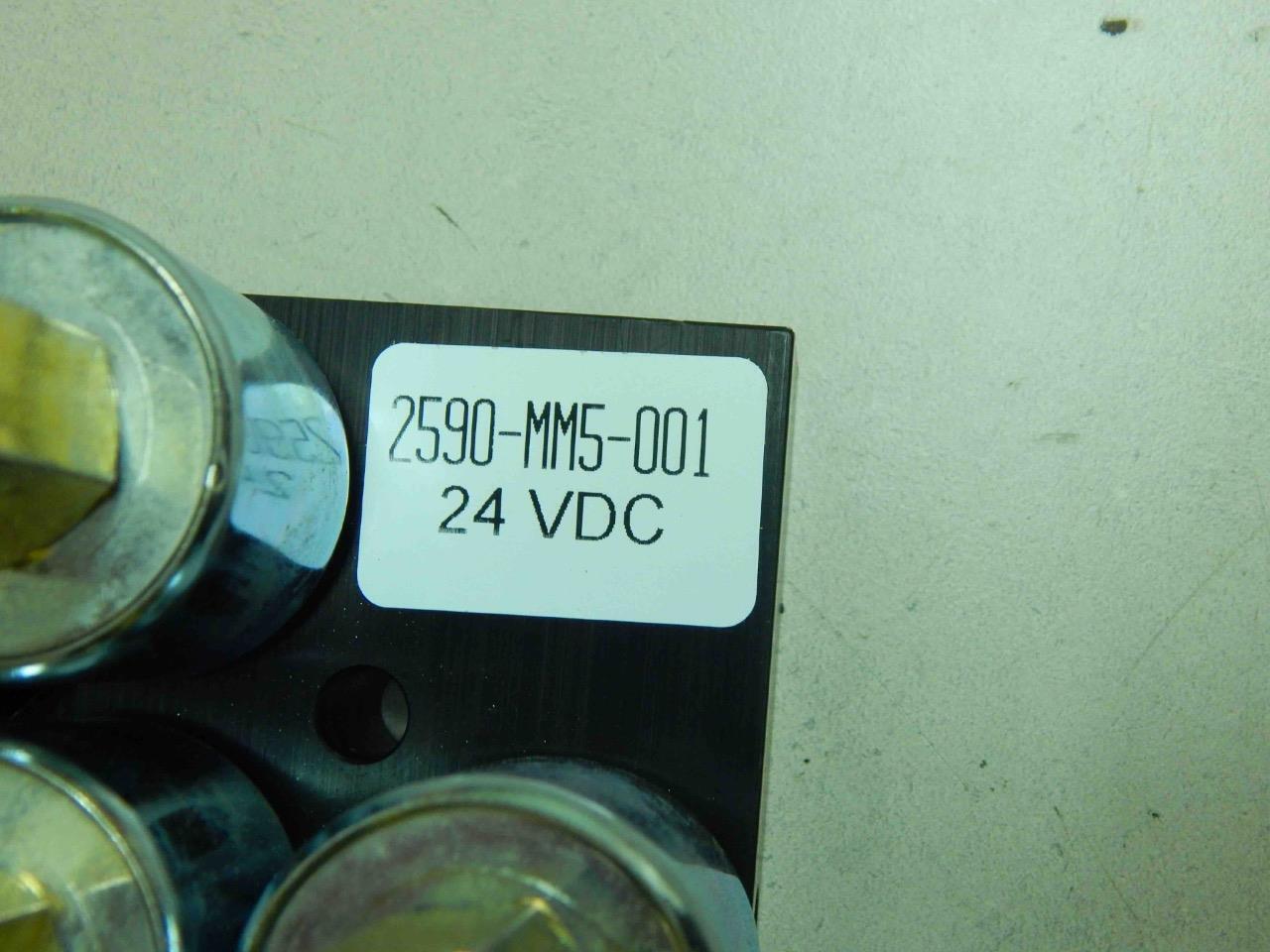 Spartan 2590-MM5-001, 4810-01-590-4821 Manifold Valve Assy 24Vdc #624