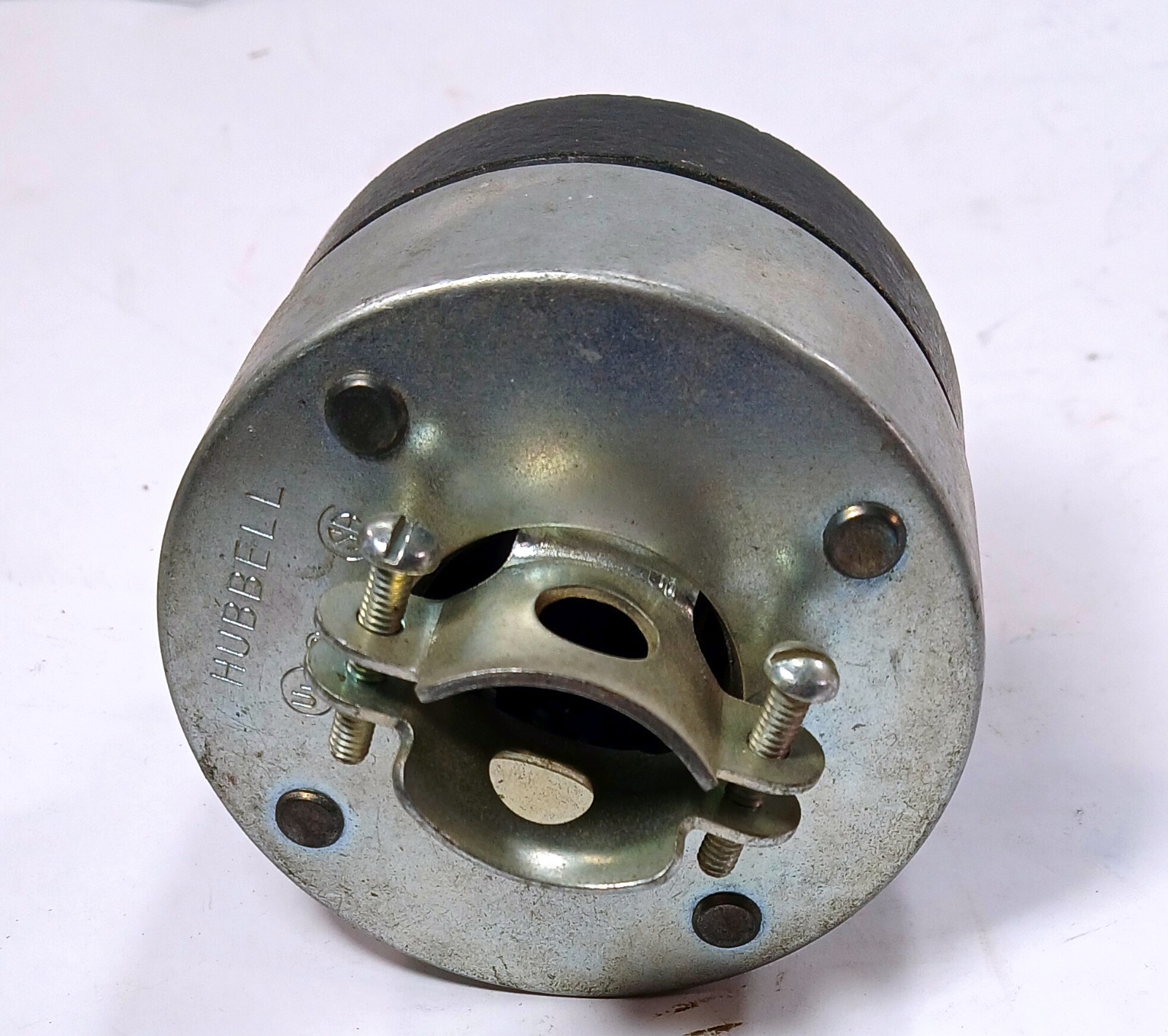 1 NEW HUBBELL 30A 250V HEAVY-DUTY 3 STRAIGHT 1 PROBE MALE PLUG NNB *MAKE OFFER*