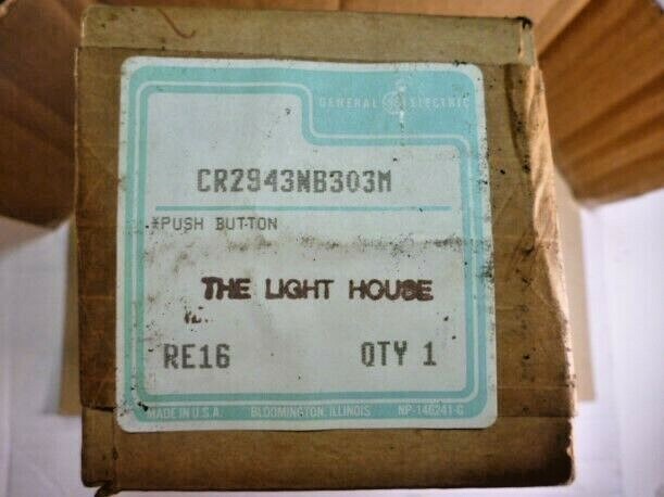 CR2943NB303M RAISE LOWER GENERAL ELECTRIC Standard Duty Push button Station NEW