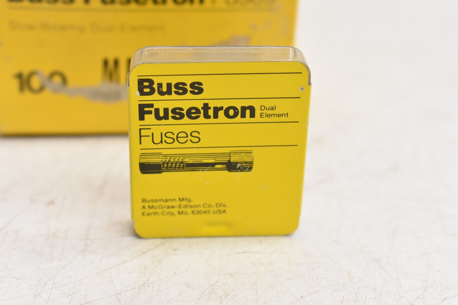 Buss Fusetron Fuses MDL-3/8 TIME-DELAY GLASS TUBE FUSE 250V ( LOT OF 10 FUSES )
