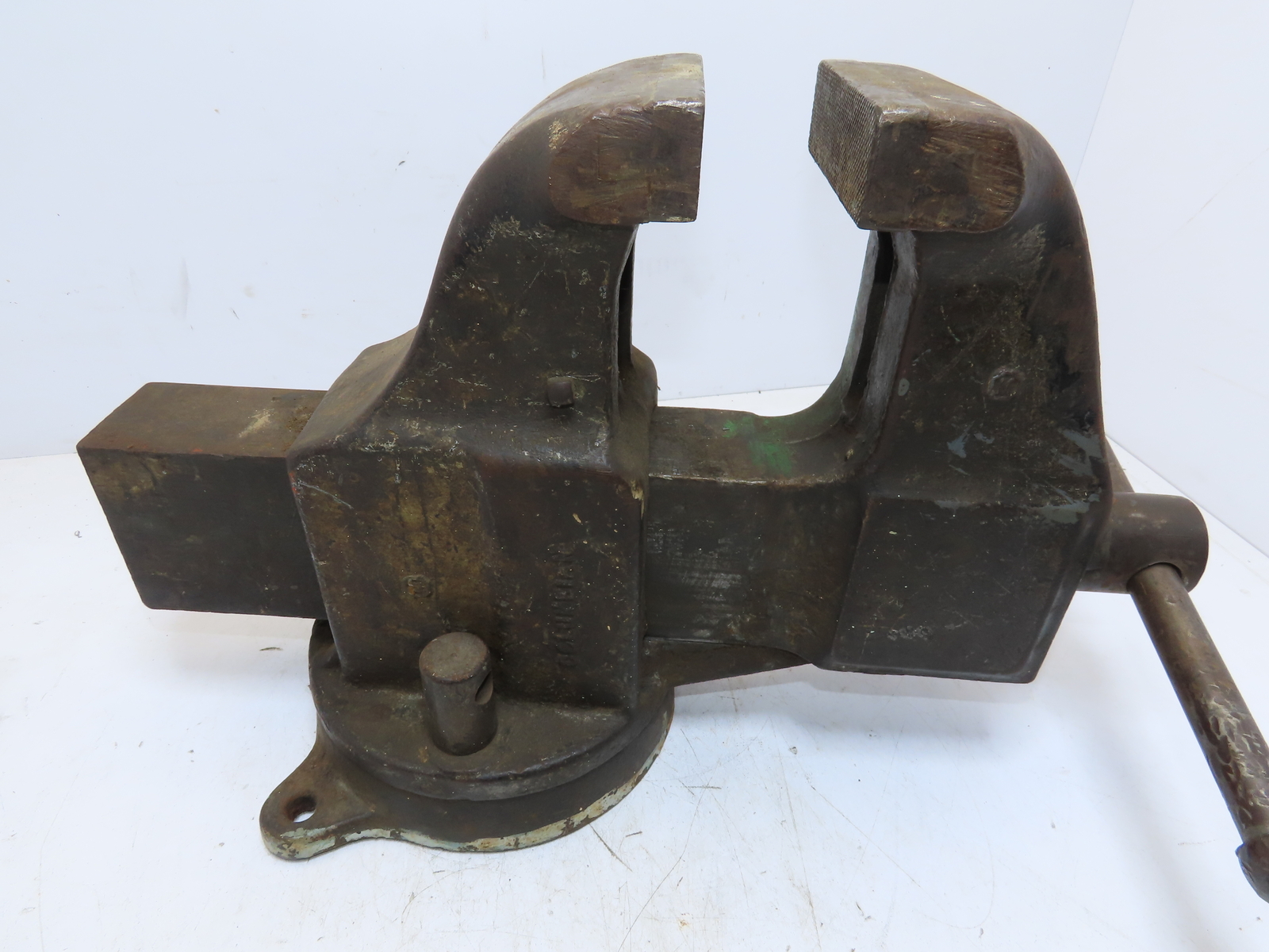 Columbian Vise & Mfg. Co. Cat No.205 Large 5″ Antique Bench Vise 88lbs