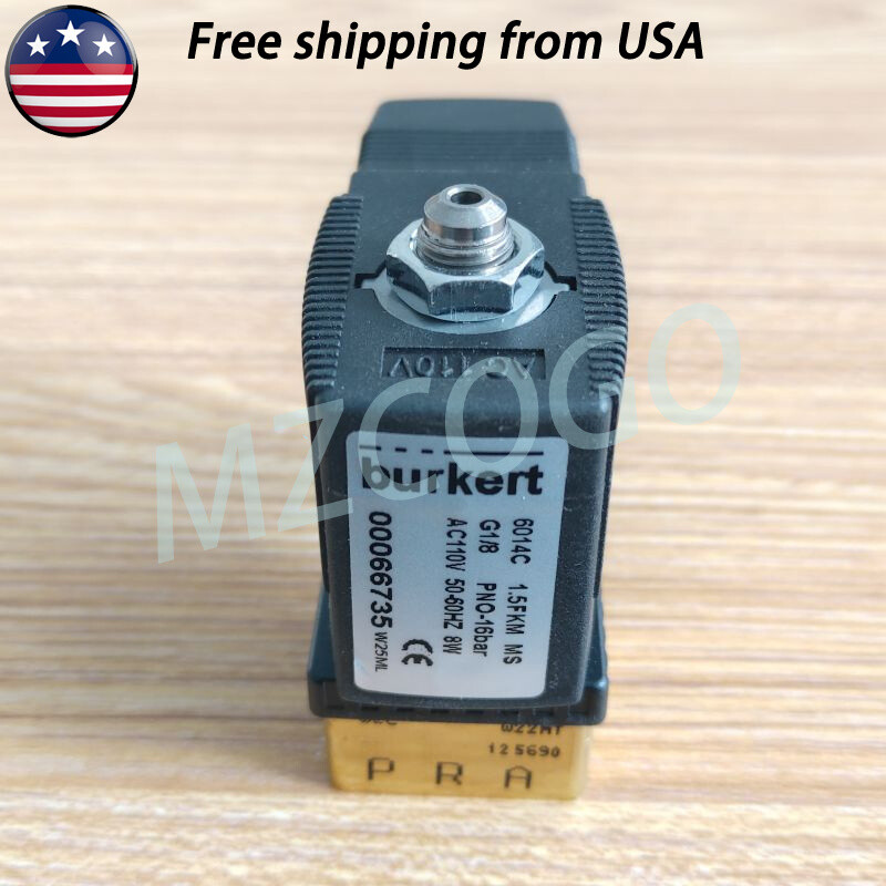 AC110V 120V G1/8 232PSI Solenoid Valve 54774302 Fits For Screw Air Compressor