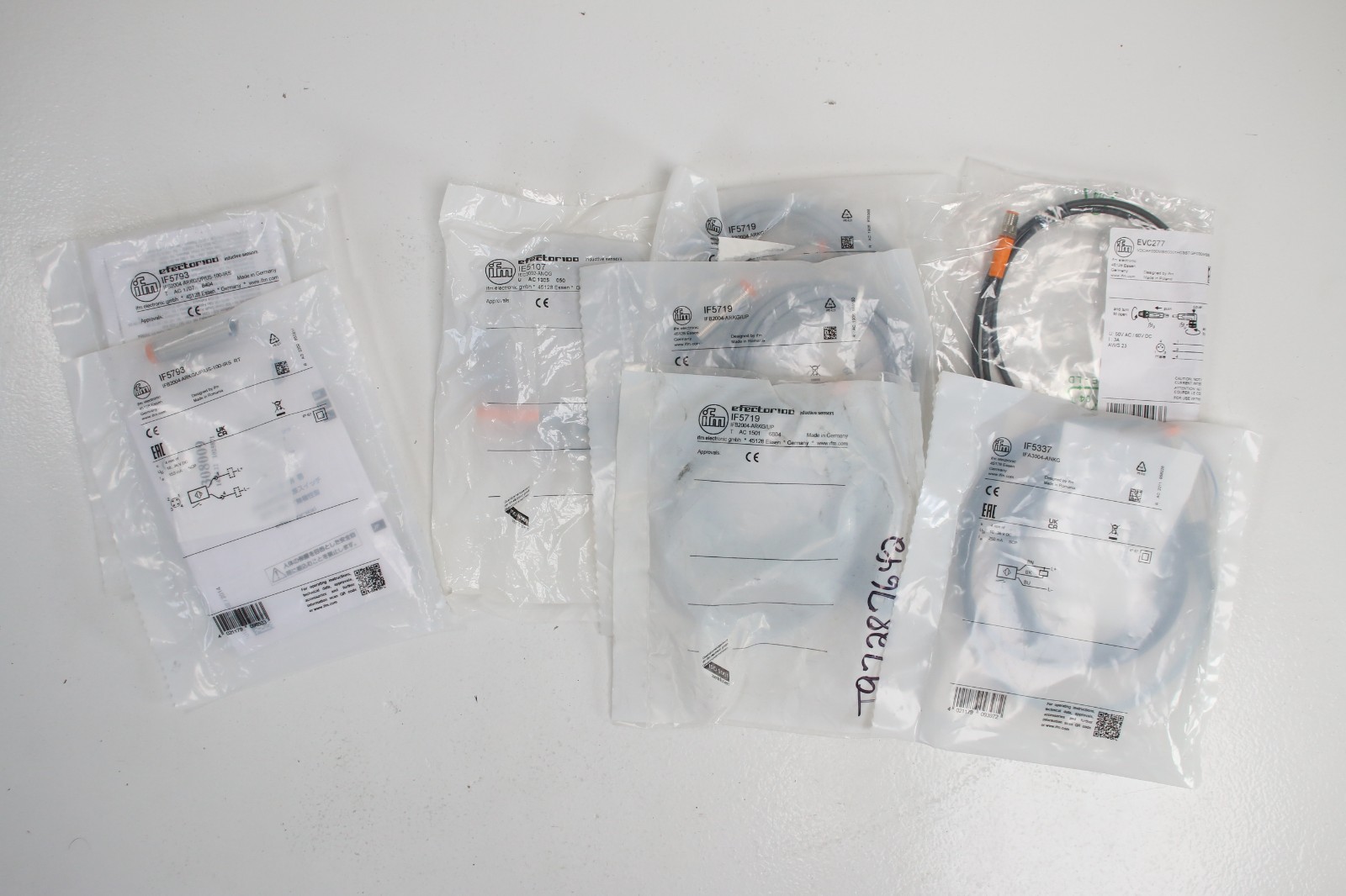 IFM Electronic Lot models IF5973 IE5107 IF5719 IF5337 EVC277