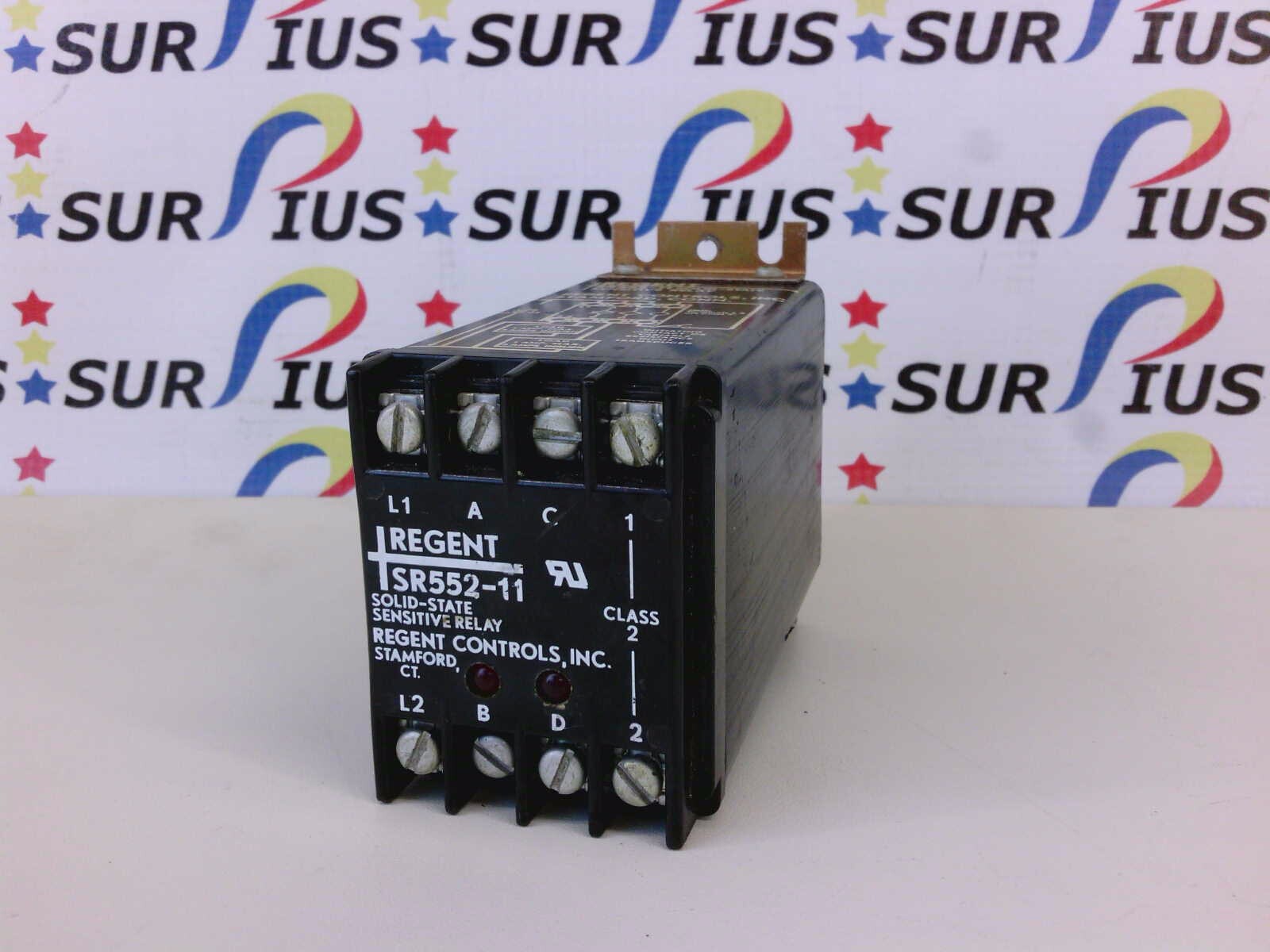 USSP Regent SR552-11 SR55211 Solid-State Sensitive Relay