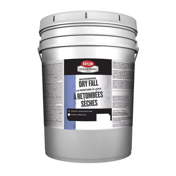 Industrial Paint,Waterborne Resin,Black,Flat K000Z5931-20 Industrial