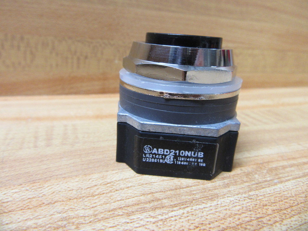 IDEC ABD210NUB Black Momentary Push Button ABD