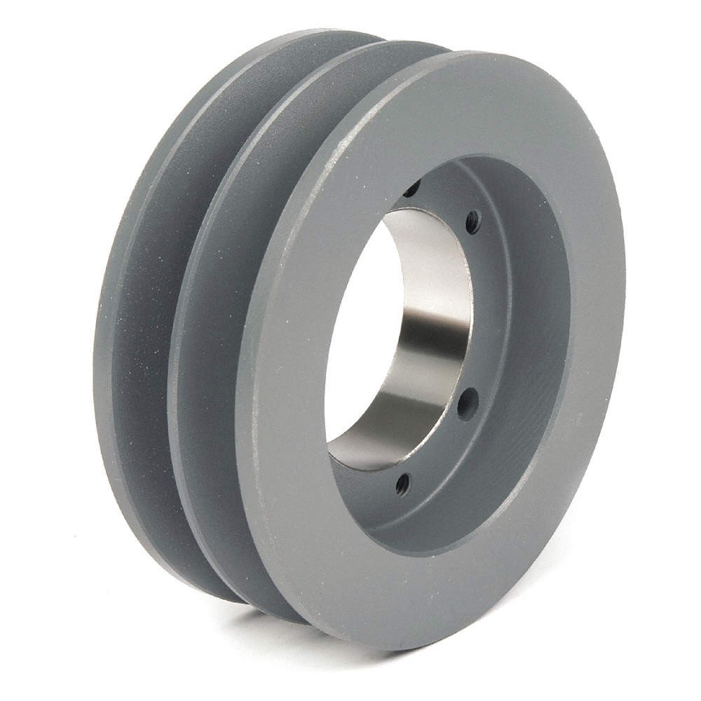 GRAINGER APPROVED 3V3652 V-Belt Pulley,Detachable,2Groove,3.65″OD 5YKT3