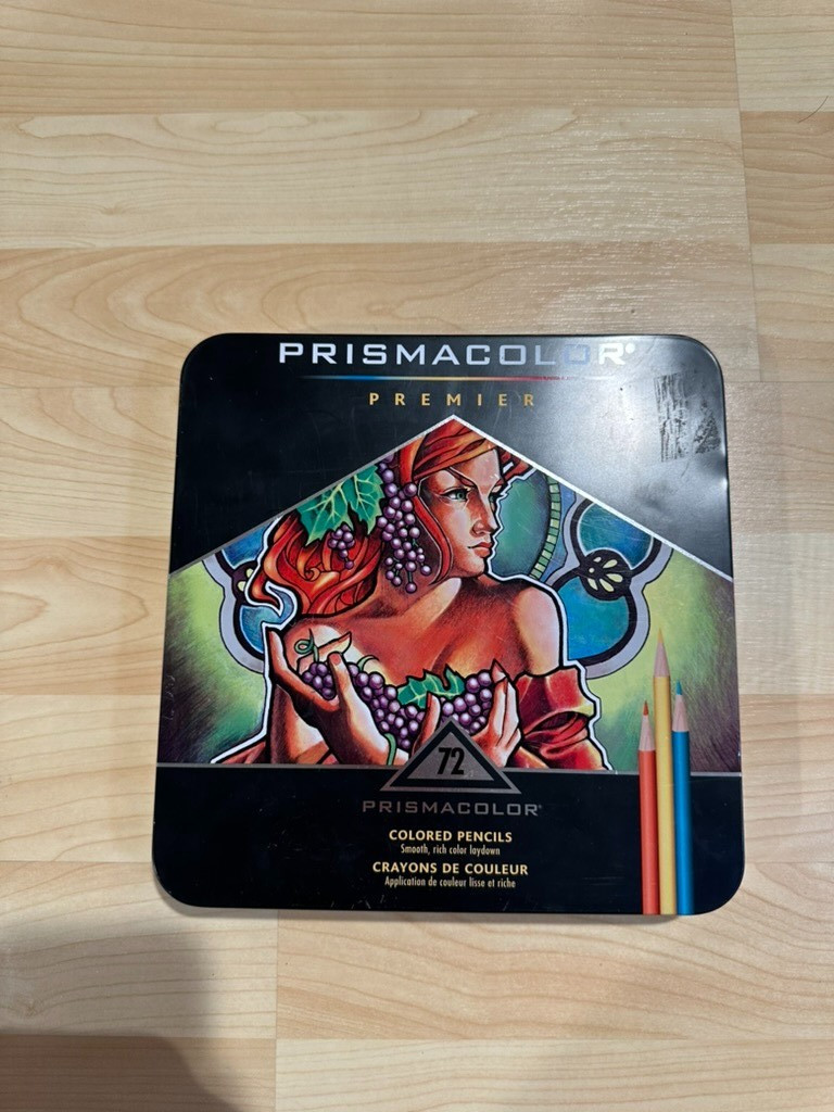 PRISMACOLOR PREMIER 72 Brilliant Colored Pencils Set Sanford Art Drawing