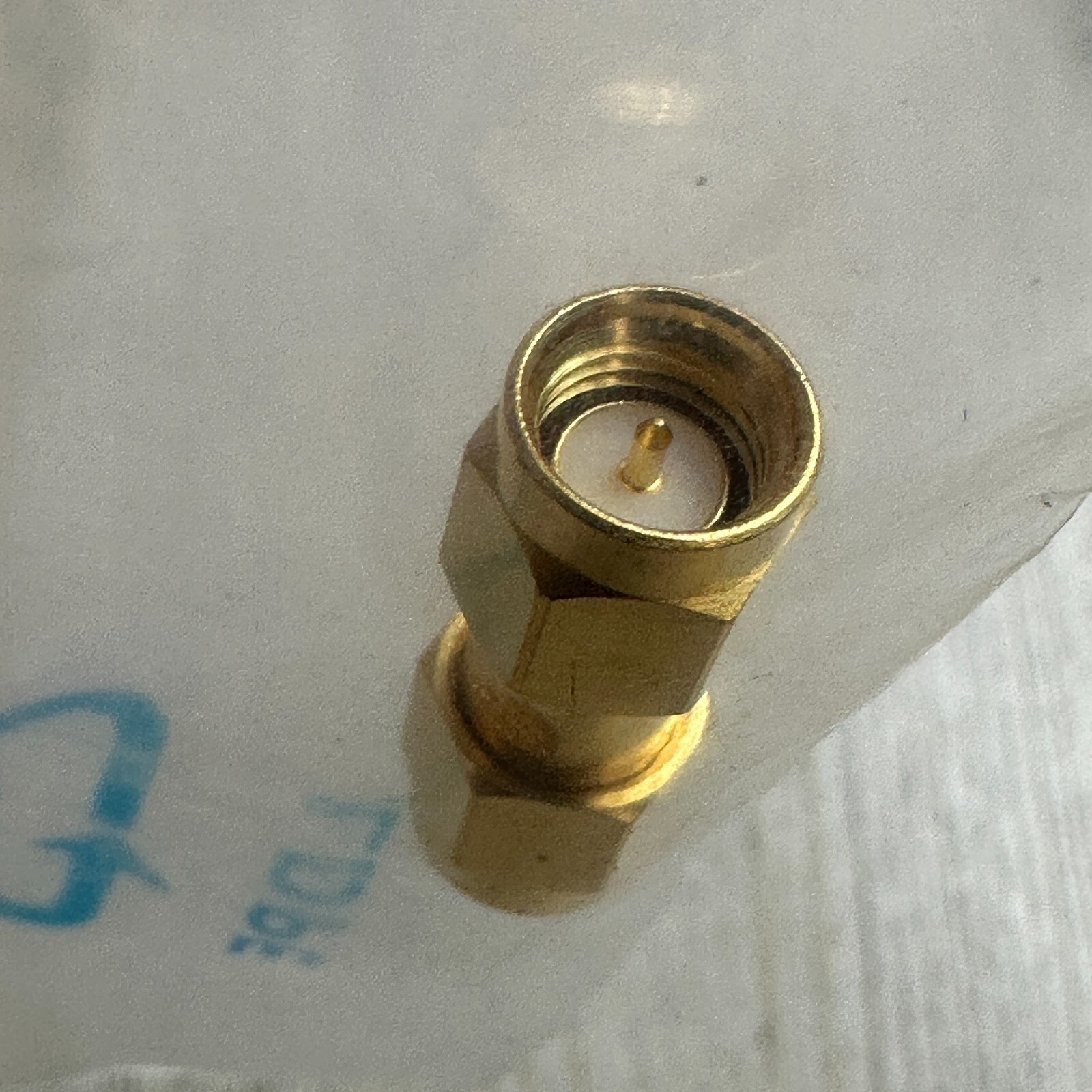 Amphenol RF 132168 SMA Plug to SMA Plug Adapter 50 Ohm Straight Connector