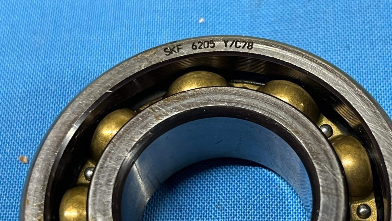 SKF 6205 Y/C78 DEEP GROVE BALL BEARING 25X52X15MM