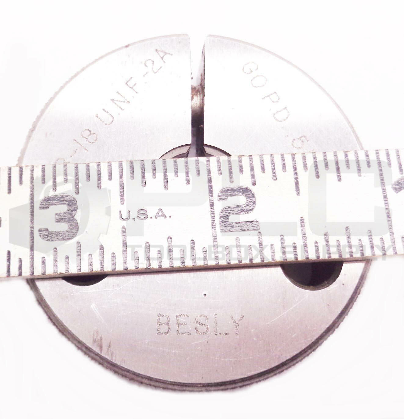 BESLY 5/8-18 UNF-2A THREAD RING GAGE GO PD.5875