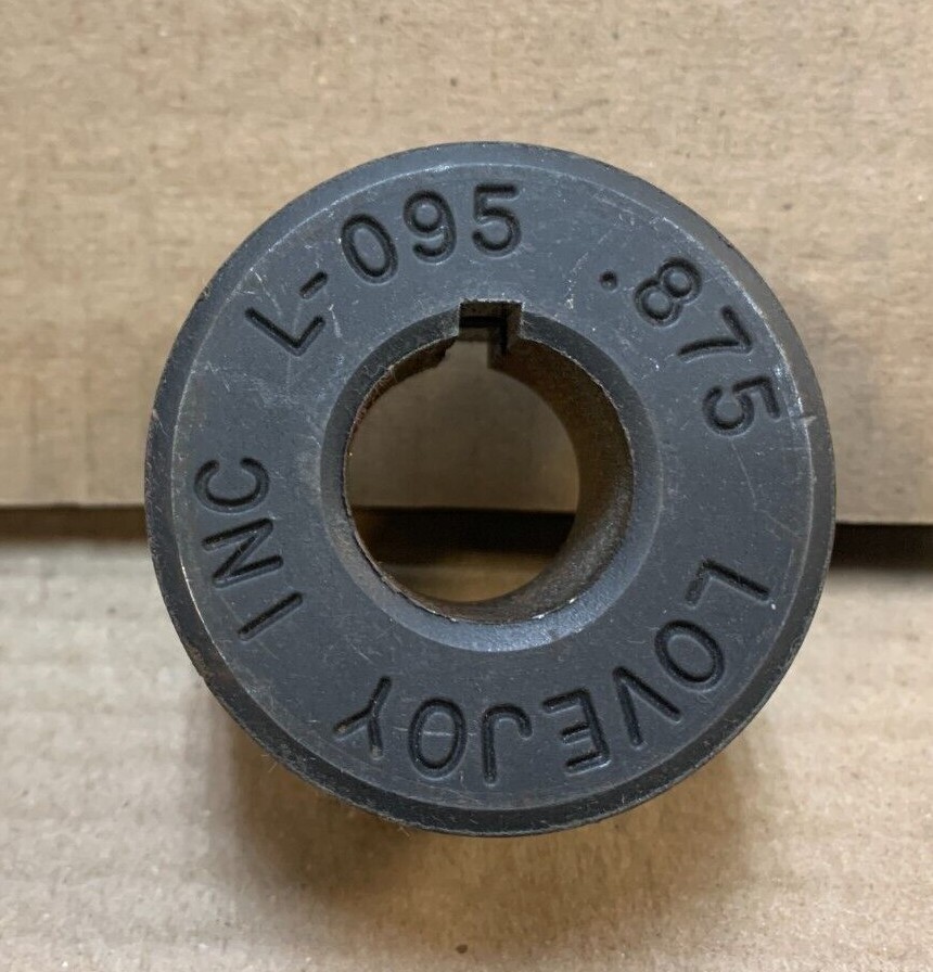 NEW LOT OF 8 LOVEJOY L-095 .875″ JAW COUPLING HUB 7/8″ KEYWAY