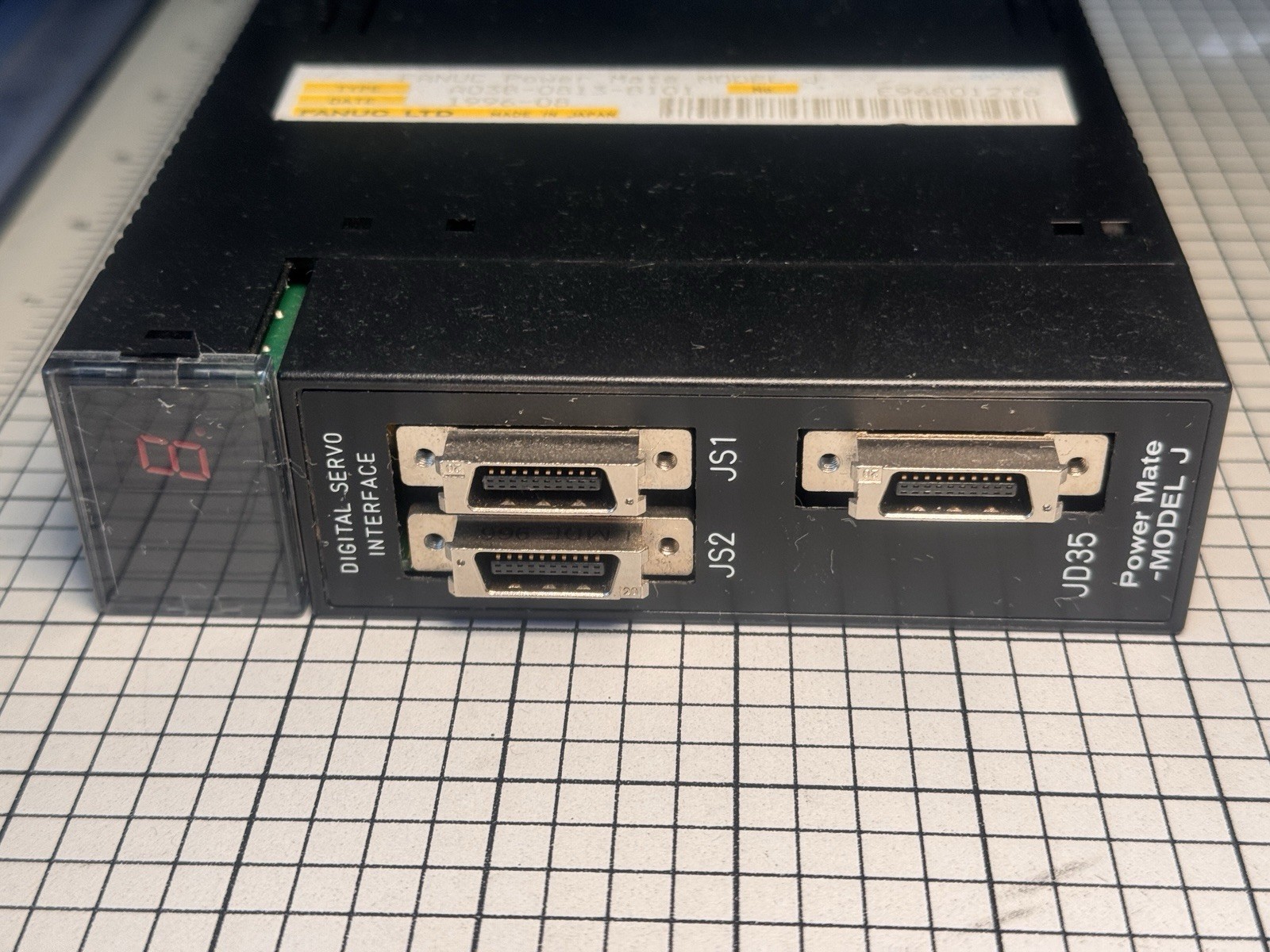 GE Fanuc IC693MCM001B Interface M&R Challenger II Compatible Module Power Mate J