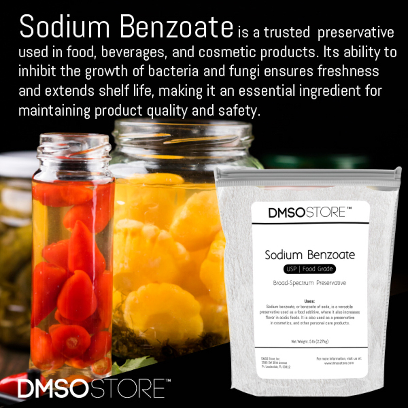 Sodium Benzoate 20 lb.