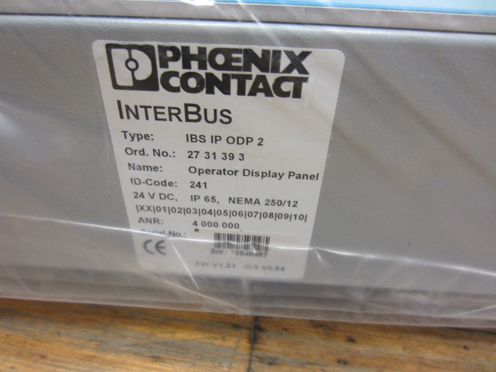 Phoenix Contact IBS IP ODP 2 Operator Display Panel IBSIPODP2