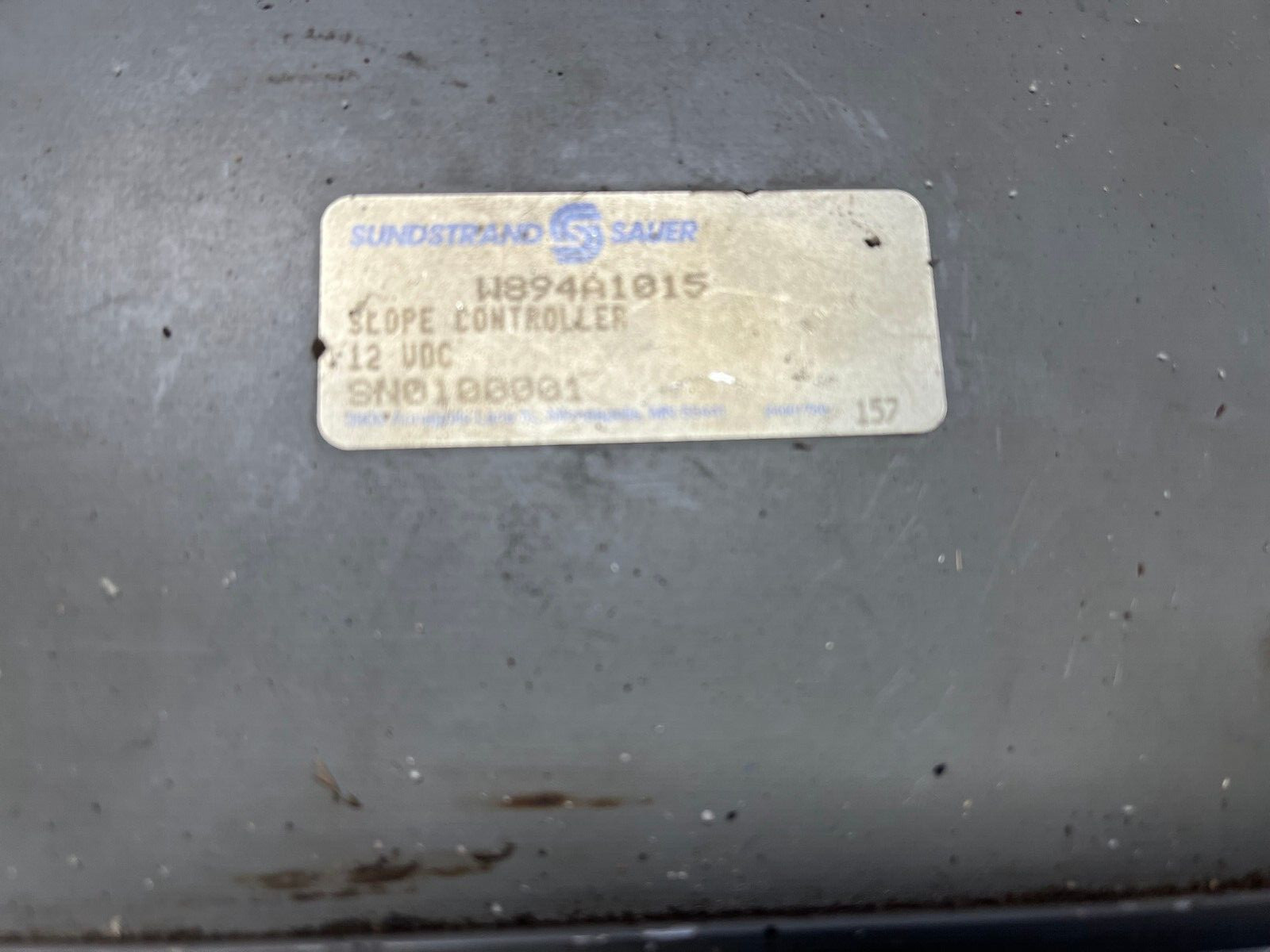W894A1015 GENUINE Sundstrand Sauer 12VDC Slope Controller