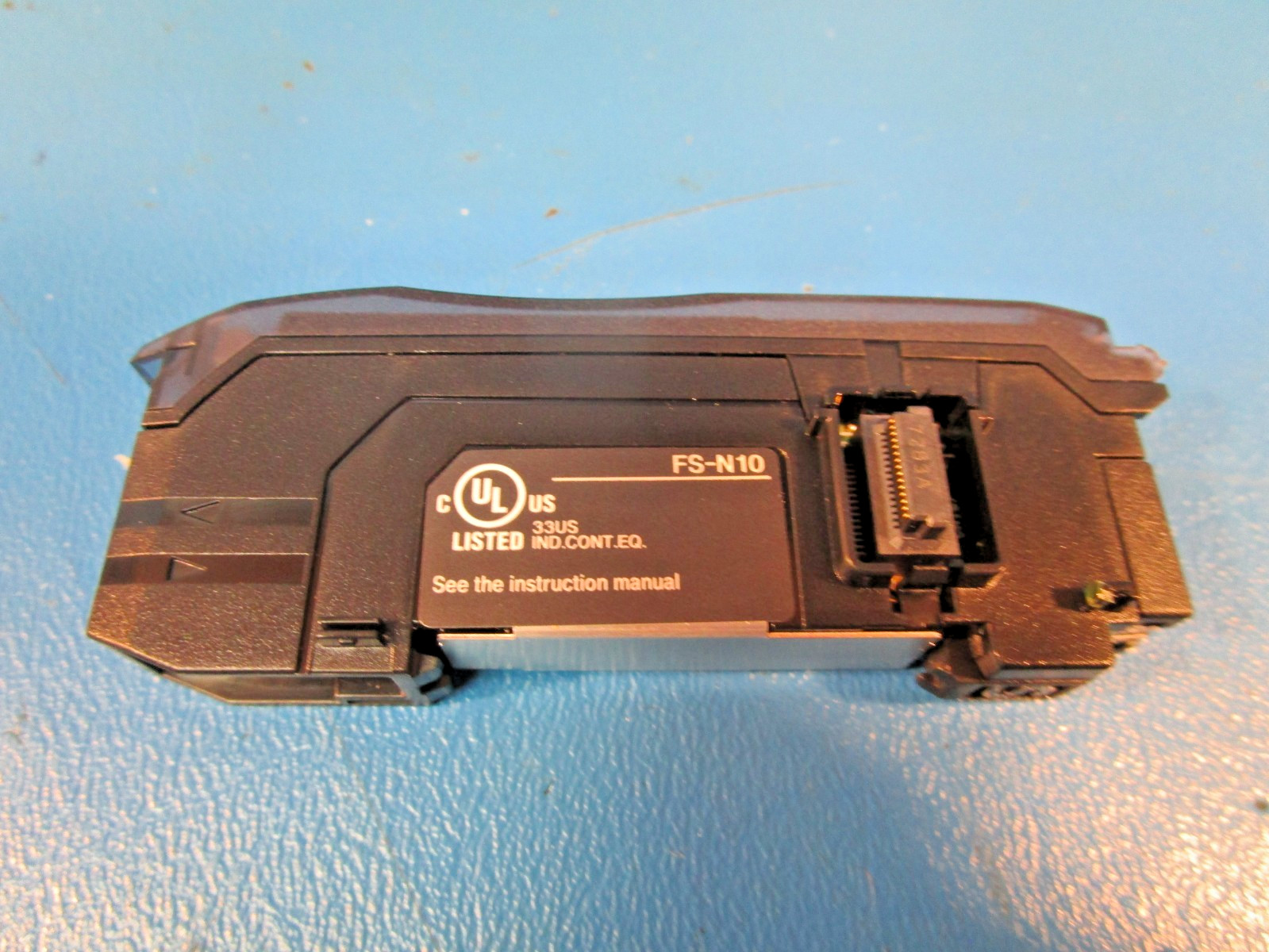 Keyence FS-N10, Digital Fiber Optic Sensors, Amplifier, Zero-Line Expansion Unit