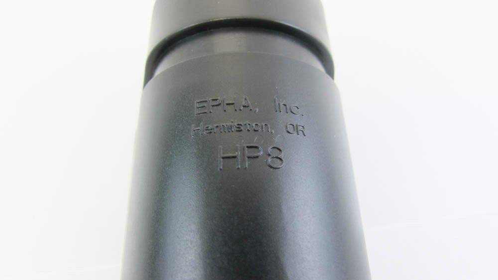EPHA HP8-B 3.50″ W x 8″ L, Black Abrasive Resist Hose Protector w/ Tie. 1pk