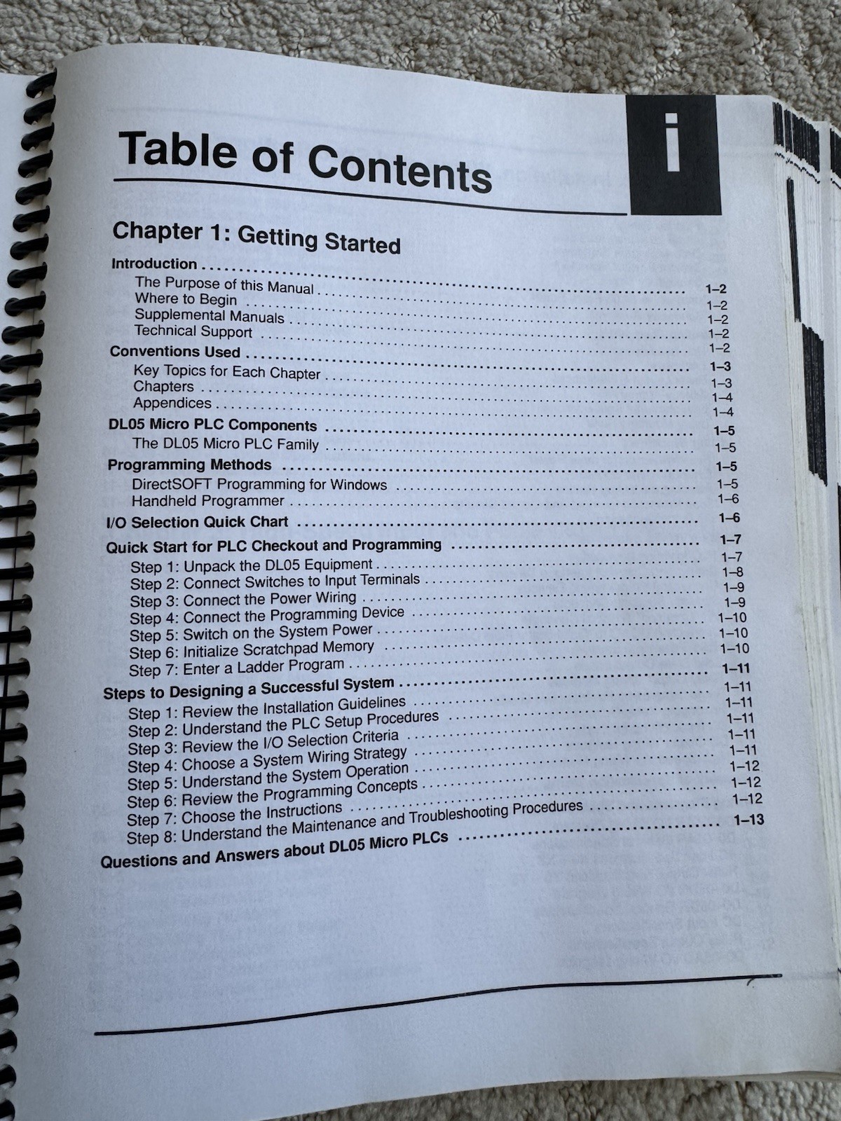 DL05 micro PLC USER MANUAL