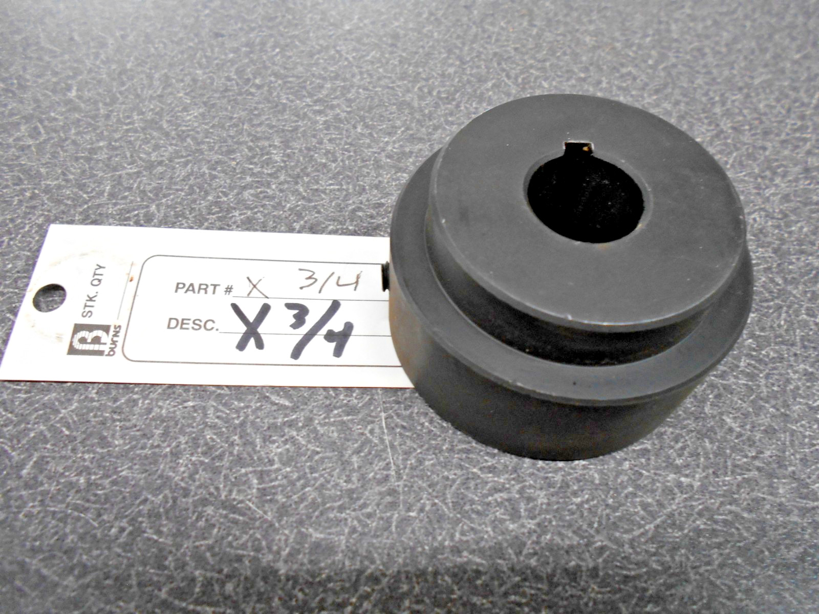 Weld-On Hub, Series X3/4. Round Bore. Burns/Tisco. NOS!