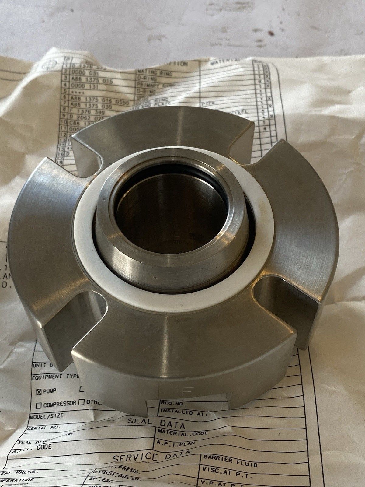 JOHN CRANE 88SRS MECHANICAL SEAL 1 3/8″ NNB