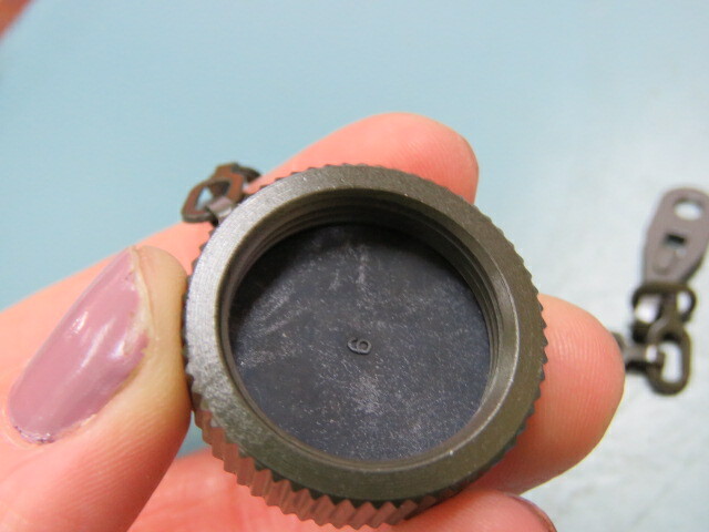 Fujikura DMS25043-14DK Qty of 10 per Lot Dust Cap for Receptacle Olive Drab Chr
