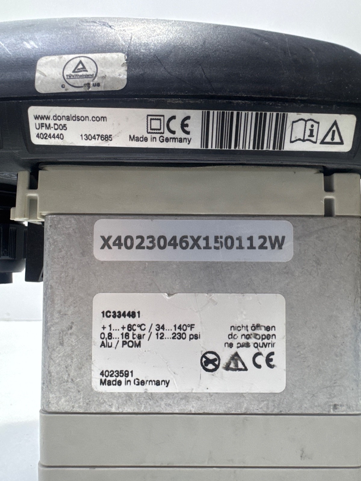 Donaldson UFM-D05 1C334481 Drain Valve Service Kit