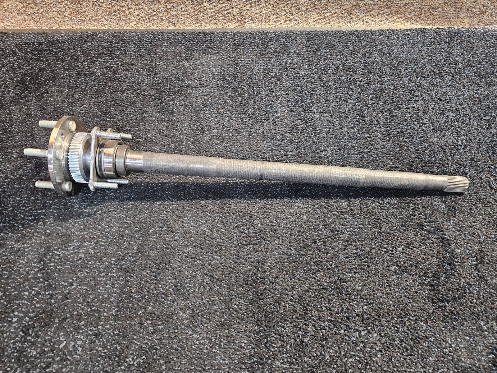 Axle Shaft 5 Lug Hub Raised Center Axle Mount ABS Ring