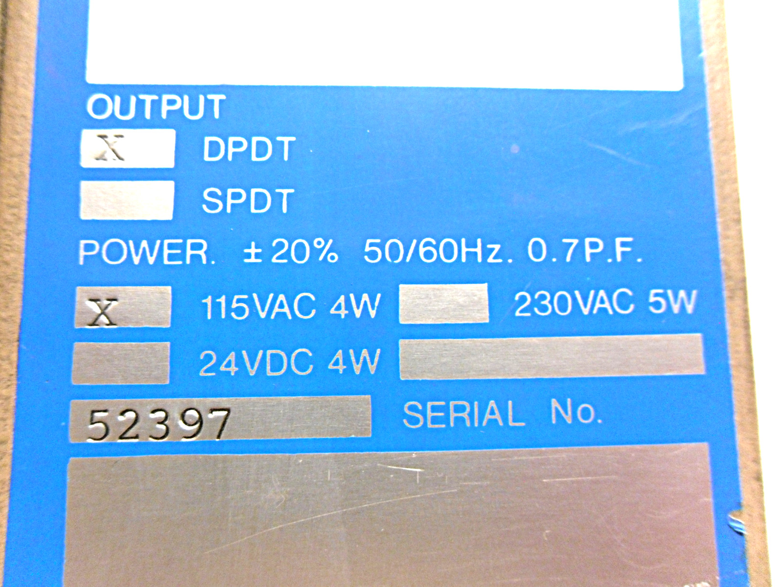 RIS ET-1214 CURRENT ALARM 4-20MA 115 VAC