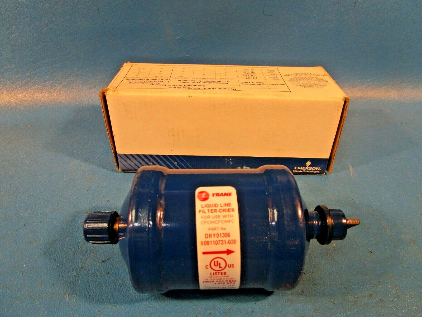Service First, Trane DHY01306 Liquid Line Filter Drier 3/8″ ODF Solder (Emerson)