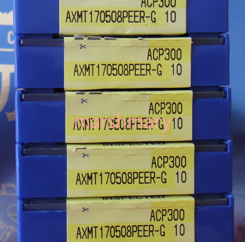 10PCS/ ONE Box New Carbide Inserts AXMT170508PEER-G ACP300