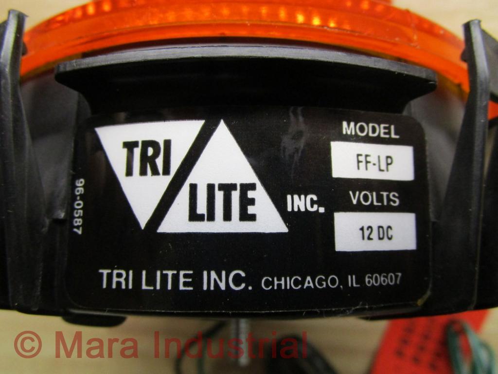 Tri Lite FF-LP Amber Flashing Light 12 V DC