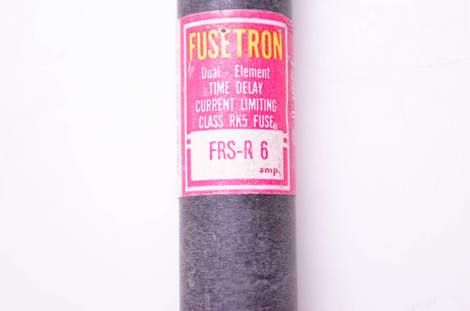 Bussmann FRS-R6, DG16-47 Fusetron Dual-Element Time-Delay Fuse Current Limiting