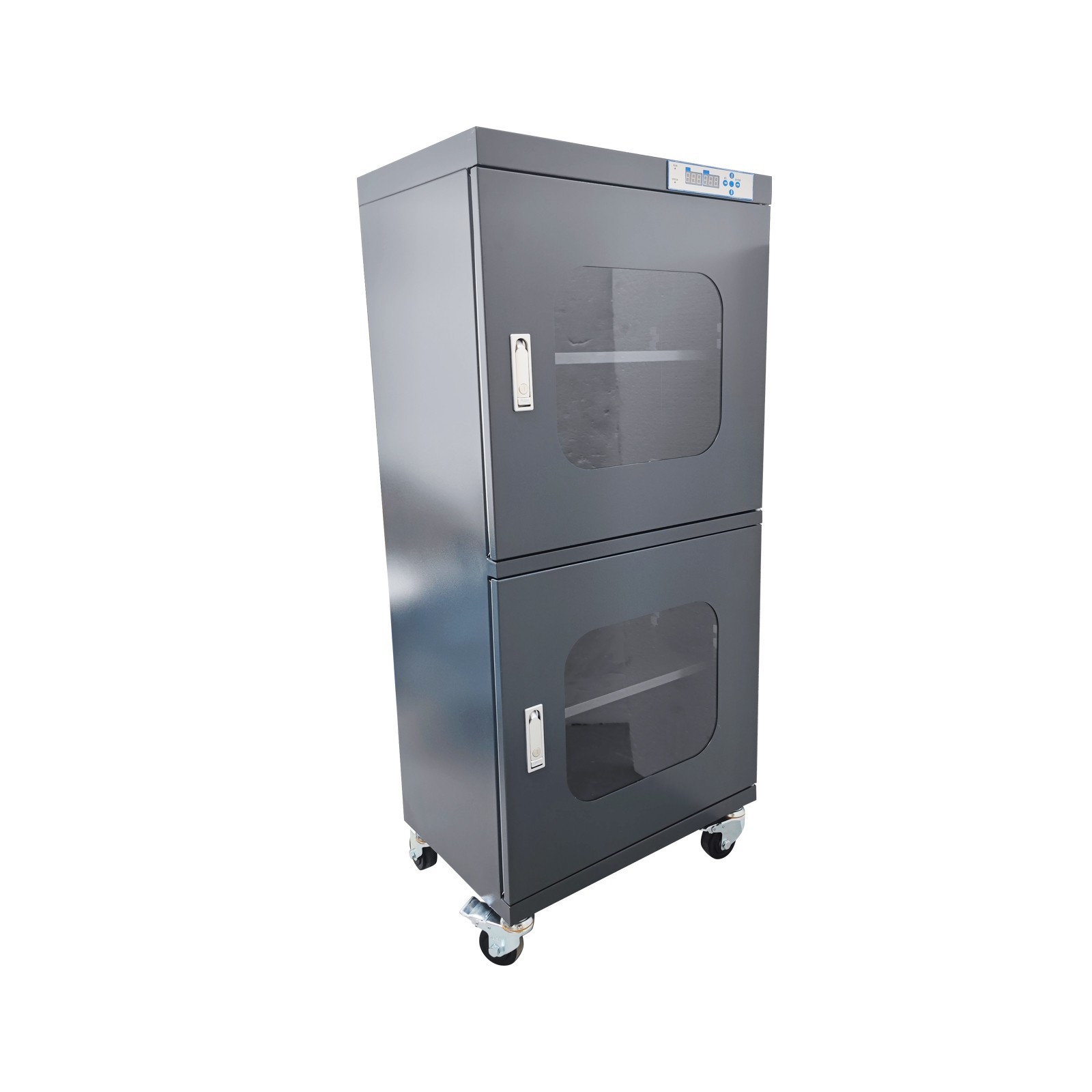 Electronic Dry Cabinet 10-20% RH Industrial Drying Cabinet with Wheels 110V/60HZ