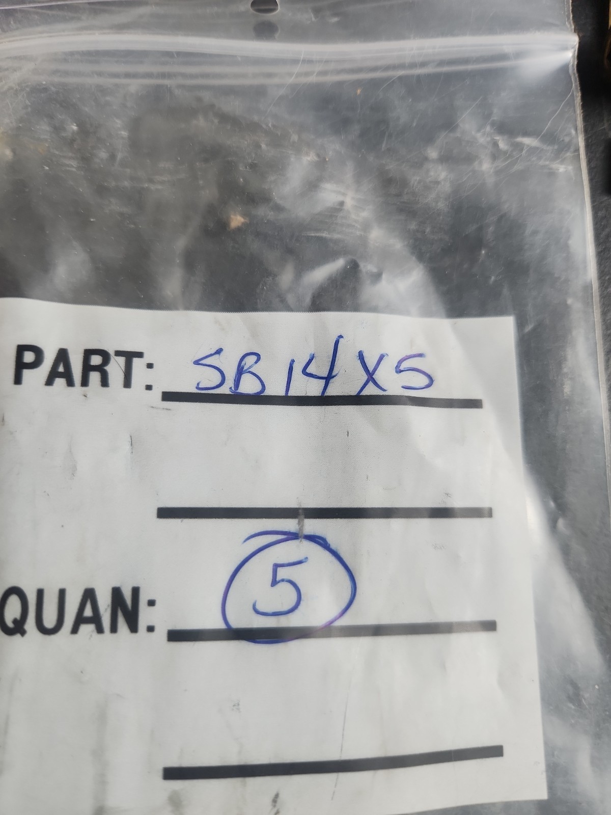 Brass Baffles Plug Part #SB14X5 BAG OF 5 MADE IN USA