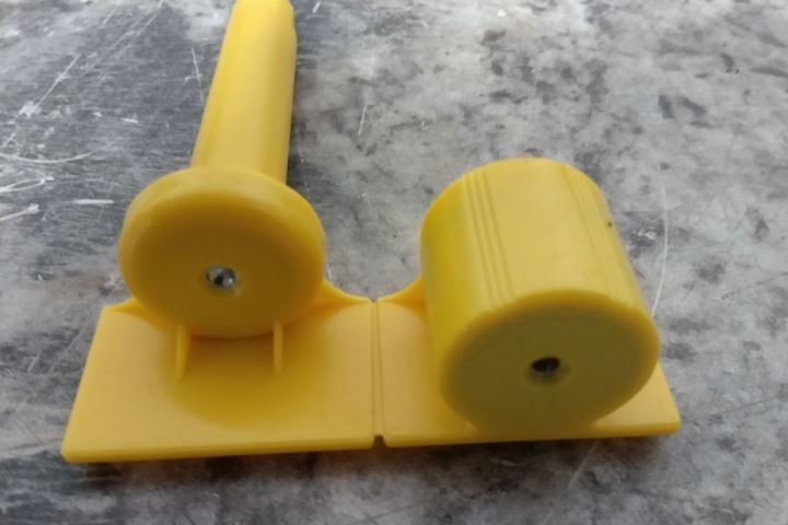 Tydenbrooks 1061065 200 Pk 3,000 Lb Breaking Strength 8 Digit Yellow Bolt Seals