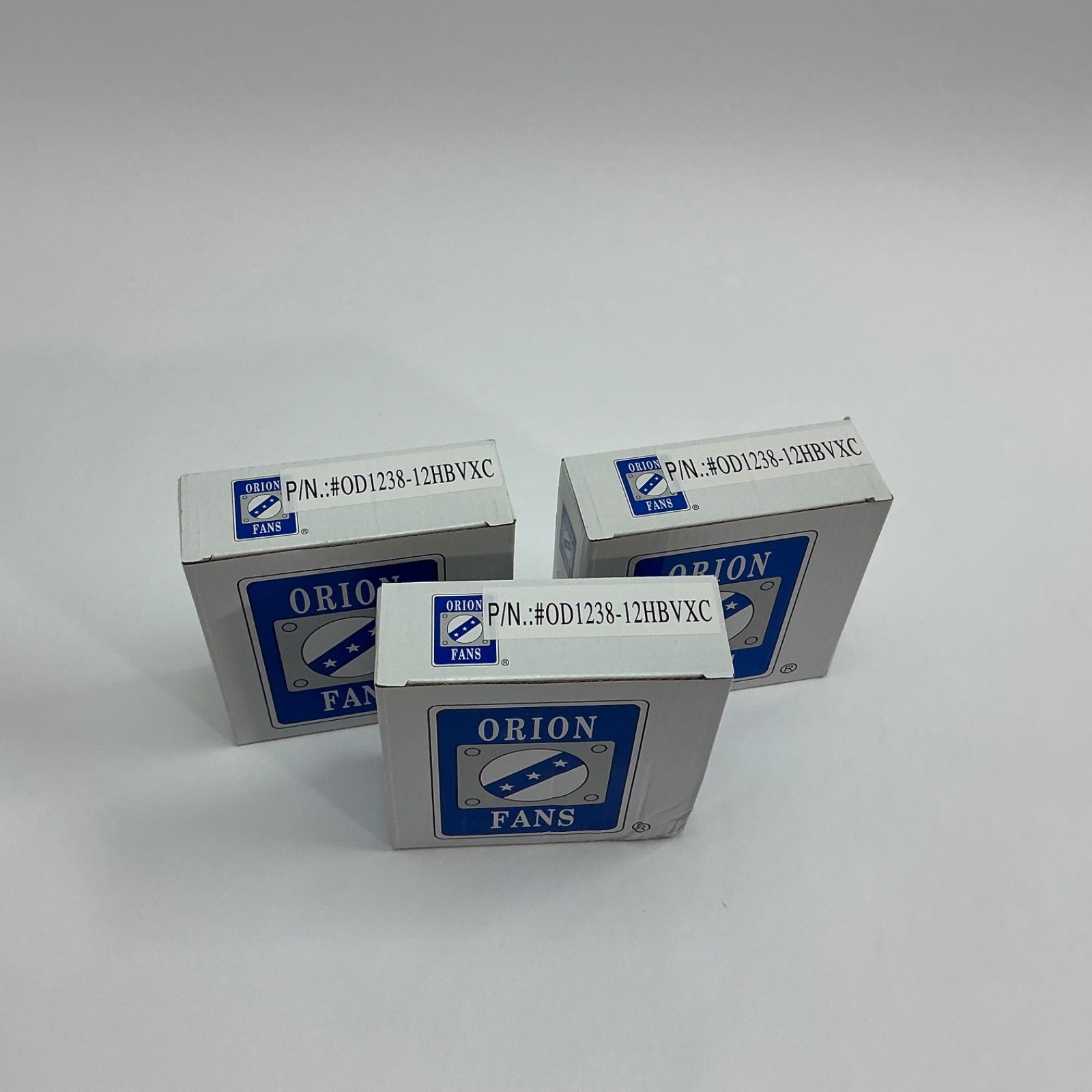 3 qty Orion Fans OD1238-12HBVXC FAN DC 120X38 12V 226cfm