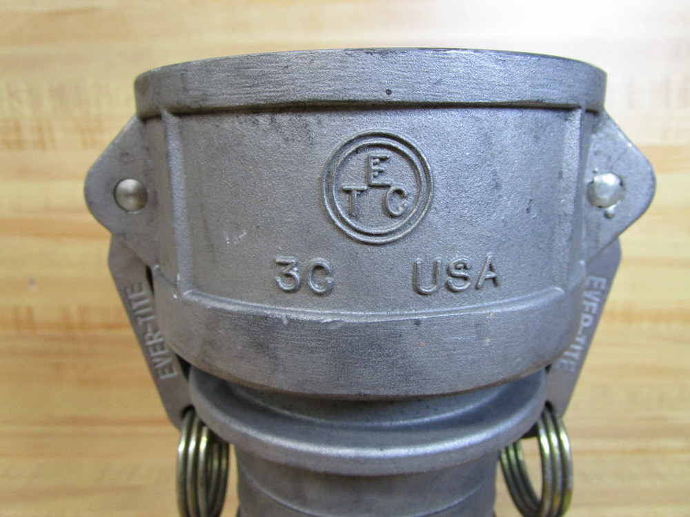 Ever-Tite 3C 3″ Quick Connect Coupler Hose Shank