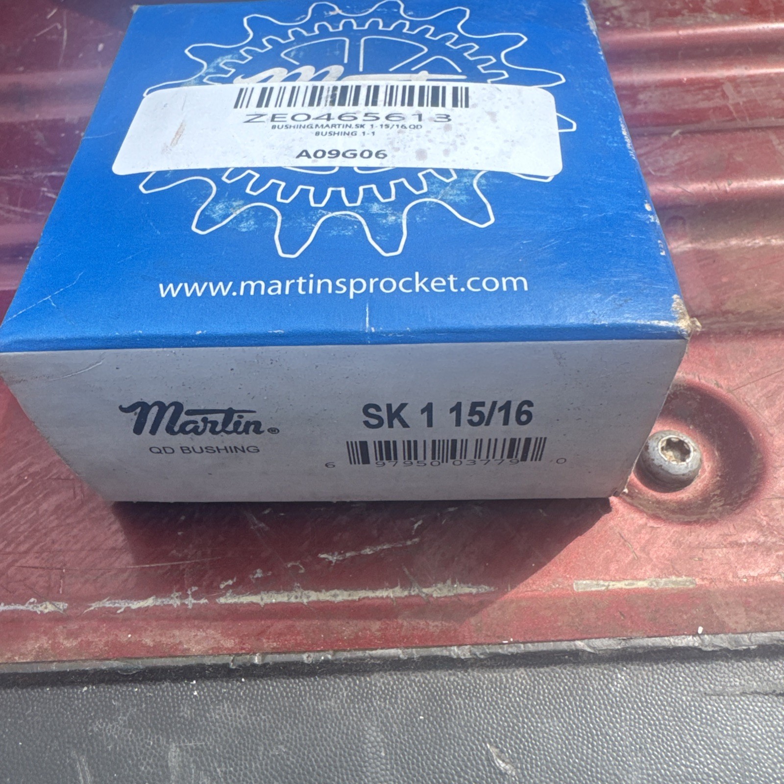 SEALED NEW MARTIN SK 1 15/16 QD BUSHING 1-15/16″ BORE