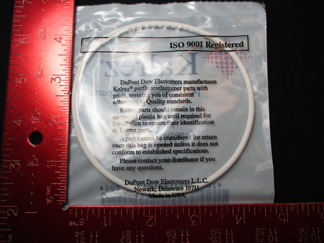 KALREZ AS-568A-242 O-RING, 4 X 4-1/4 X 1/8 IN