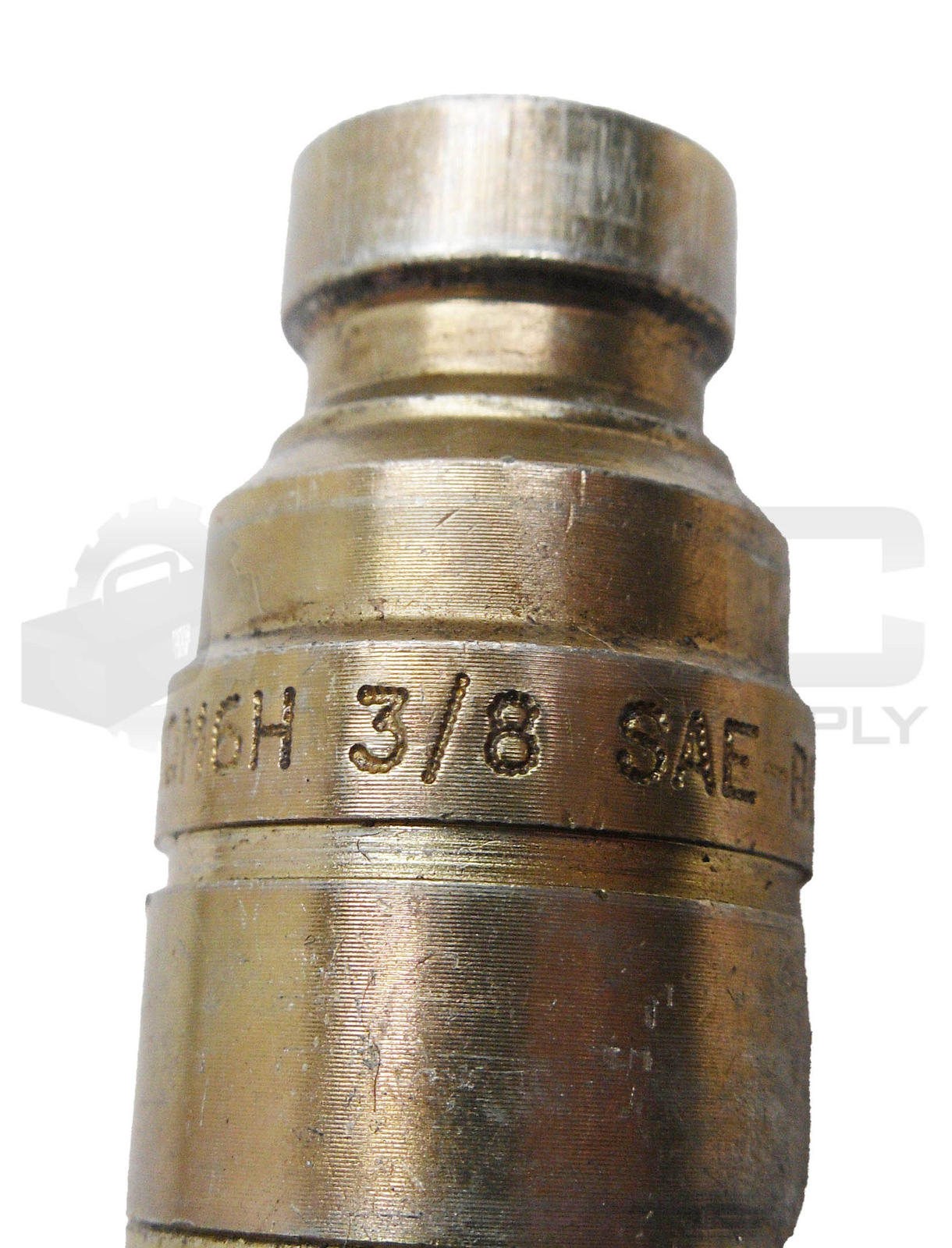 LOT OF 3 KQM6H FLAT FACE COUPLER 3/8″ SAE-B06