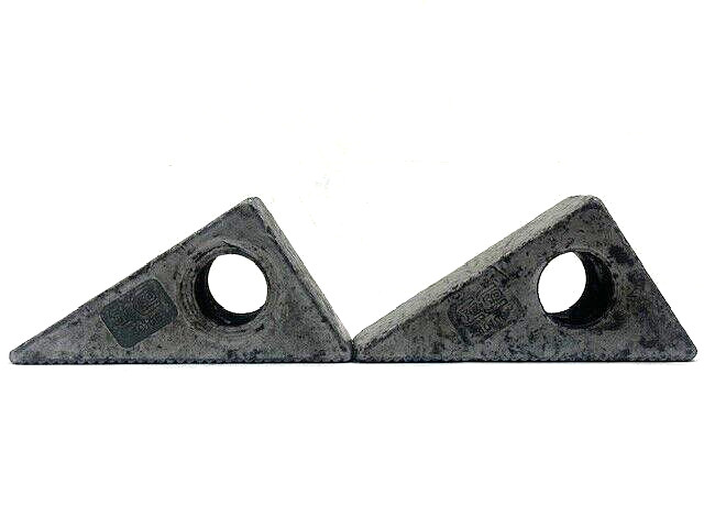 TE-CO 40106 1 1/2″ X 2 15/32″ X 3 3/4″ STEEL STEP BLOCKS LOT OF 2