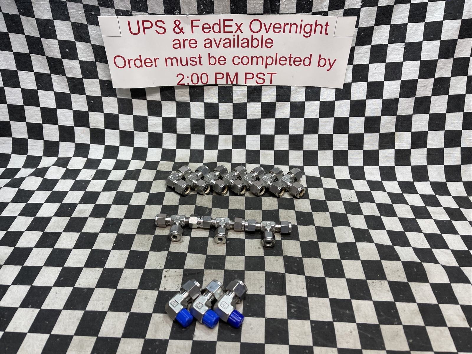 PARKER TEE ELBOW 6EE6-316, 4ET4-316, 6MSEL2N-316, LOT OF 13 SHIPSAMEDAY#1212BB8