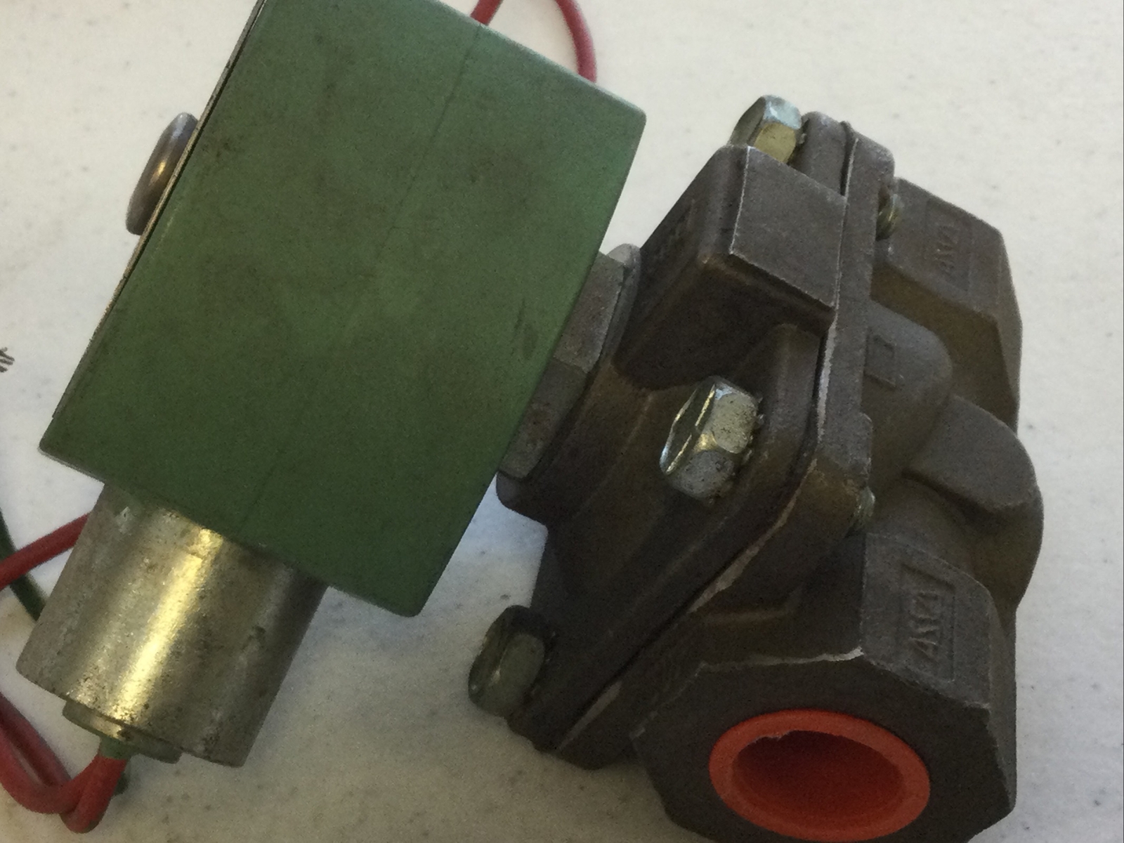 ASCO RED-HAT SOLENOID VALVE 8210G87 1/2’NPT 150 PSI 120 VAC, FREE SHIPPING