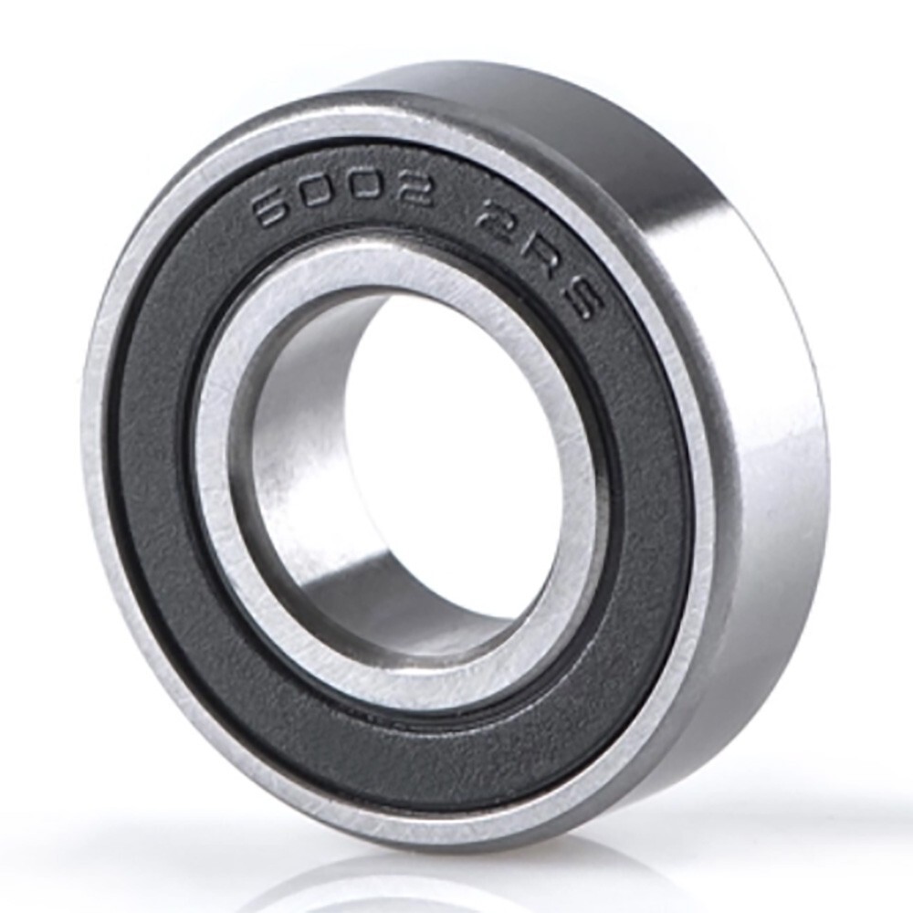 6002-2RS Sealed Ball Bearings (15x32x9mm) – 4 pack – Chrome Steel – ABEC-3