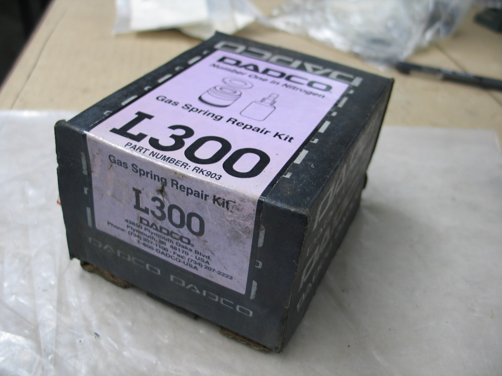 NIB DADCO RK903 L300 GAS SPRING REPAIR KIT P9910