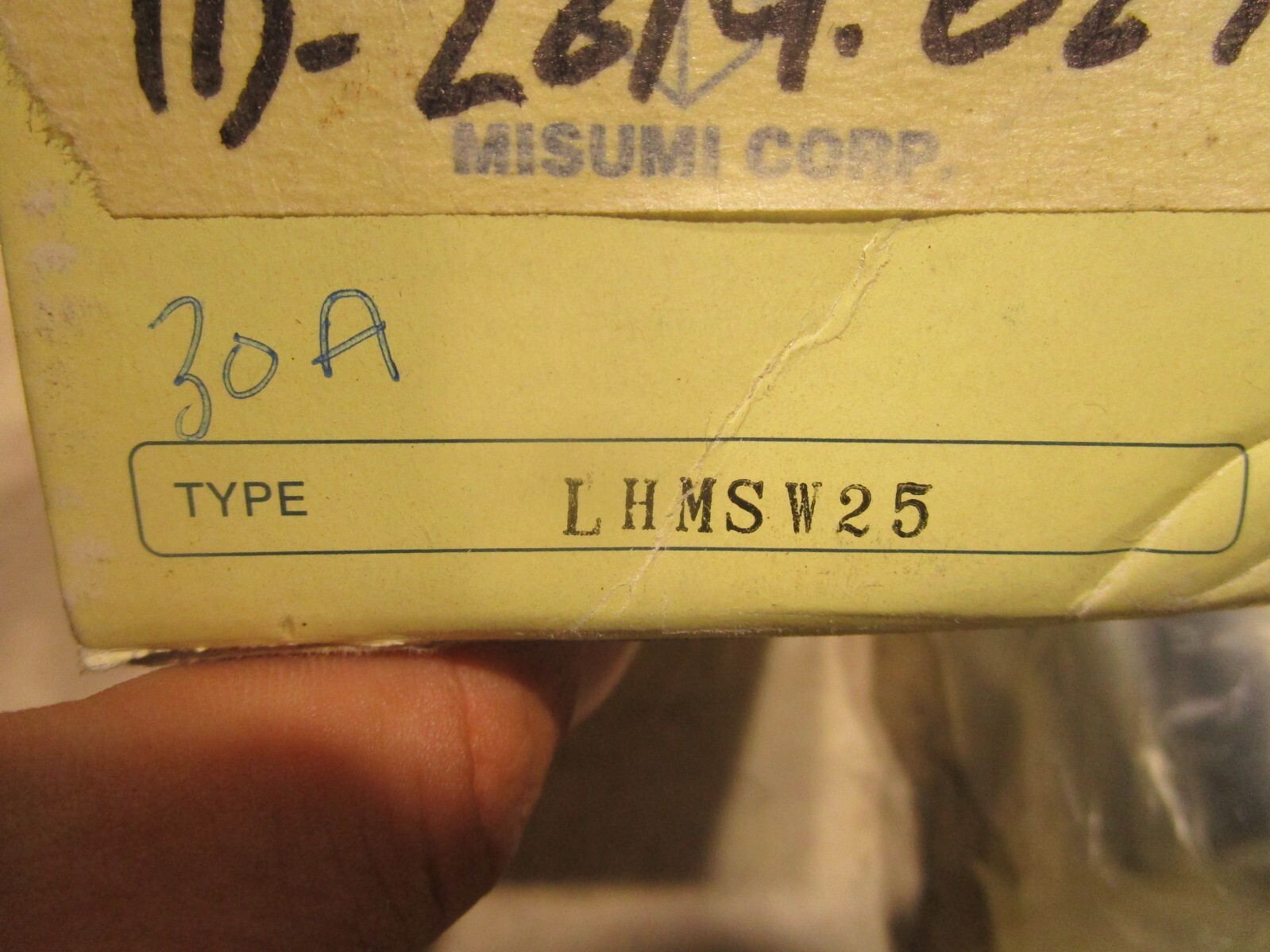 MISUMI LHMSW25 FLANGE LINEAR BUSHING, S0714