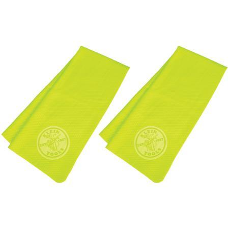 Klein Tools 60486 Cooling PVA Towel High-Visibility Yellow 2-Pack
