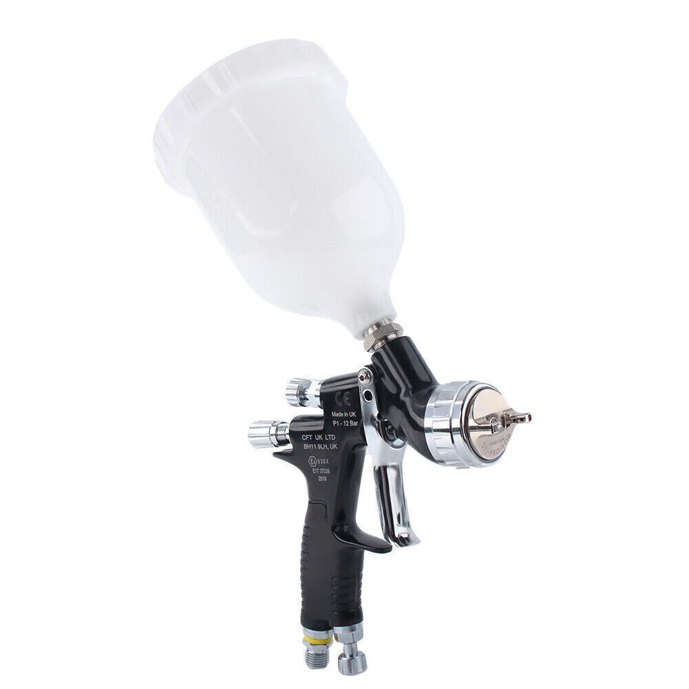 T110 Air Spray Gun Professional 1.3mm Nozzle High Quality Black