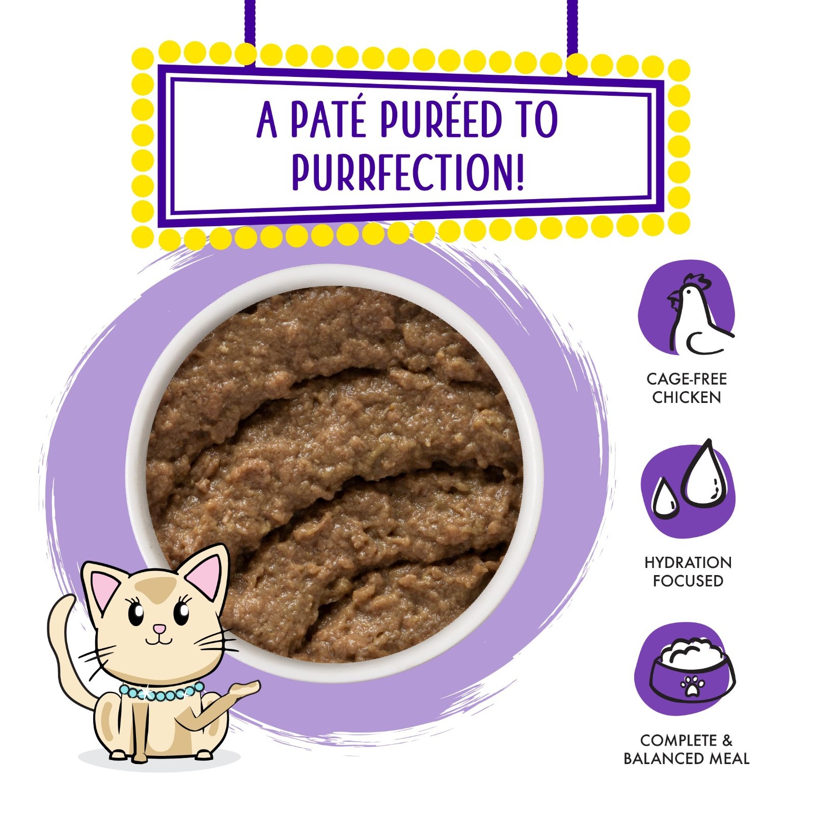 Weruva Wet Cat Food, Meal or No Deal with Chicken and Beef Pate, 5.5oz Can, 24ct